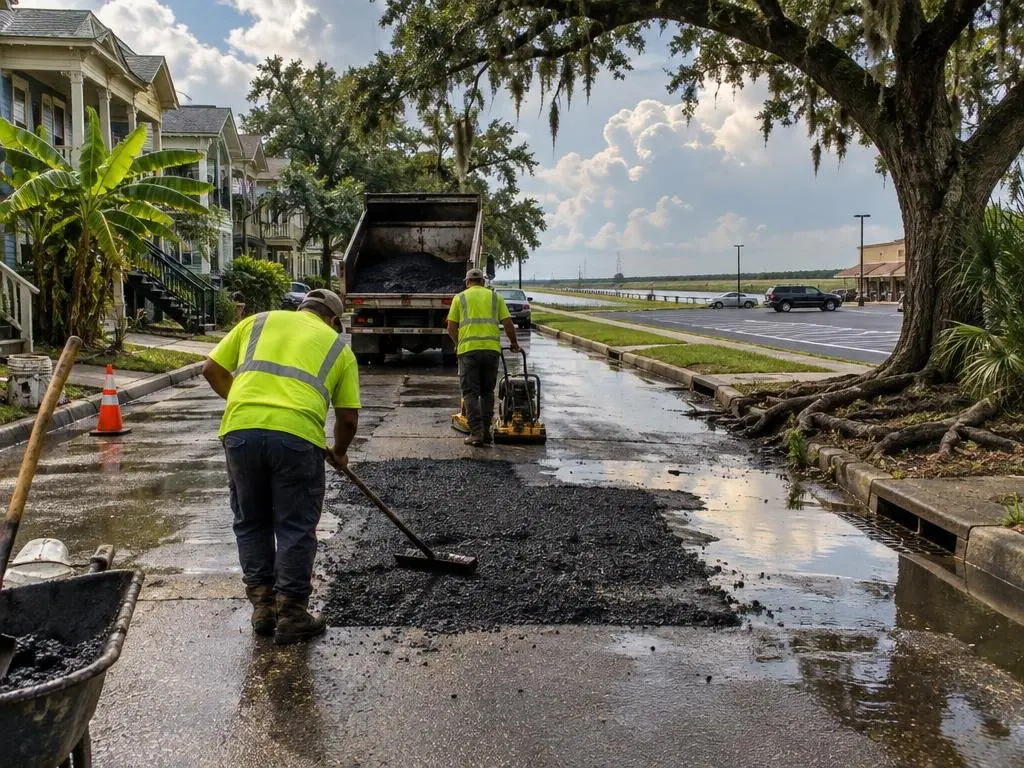 Asphalt Patching in New Orleans, LA