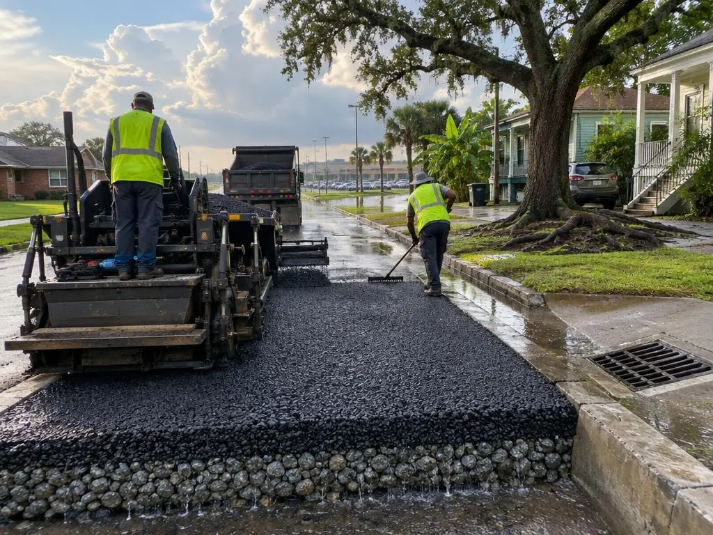 Porous Asphalt Paving in New Orleans, LA